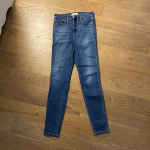 Madewell Skinny 10 inch high rise 27T jeans